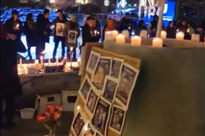 تجمع اعتراضی ایرانیان در ونکوور به یاد کشته‌شدگان خیزش مردم ایران